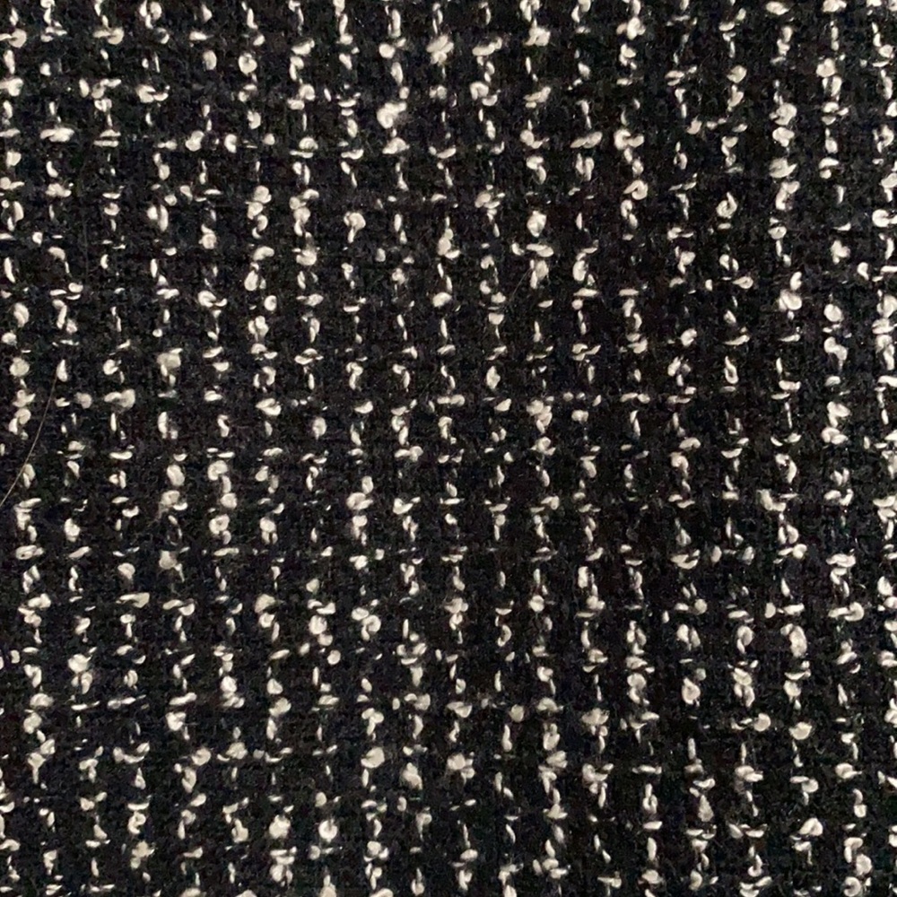 Forenza Moto Zip Black & White Tweed Jacket Sz S - Picture 5 of 13